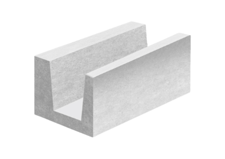 U-блок ЛСР D500 500х400х250 мм